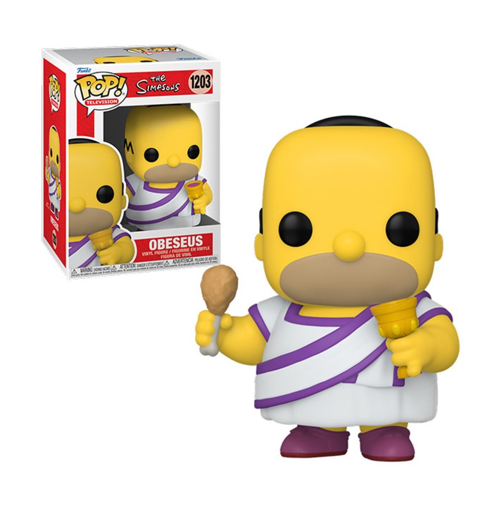 Figurine Simpsons - Obeseus Homer Pop 10cm