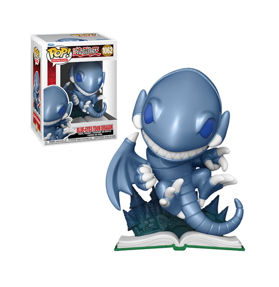 Figurine YuGi-Oh - Blue Eyes Toon Dragon Pop 10cm