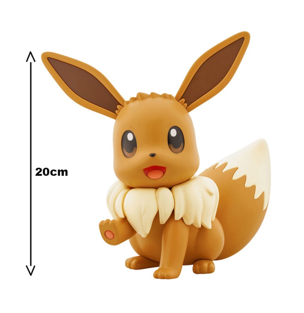 Maquette Pokemon - 02 Big Evoli Pokepla 20cm