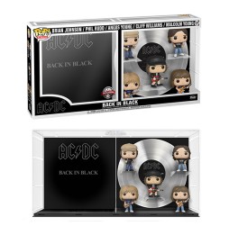 Figurine Rocks  Albums Deluxe -  AC/DC Black In Black Pop 10cm