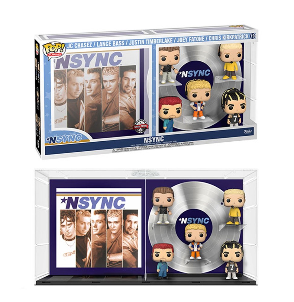 Figurine Roks Albums Deluxe - NSYNC Pop 10cm