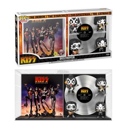 Figurine Rocks Albums Deluxe - Destroyer Kiss GITD Pop 10cm