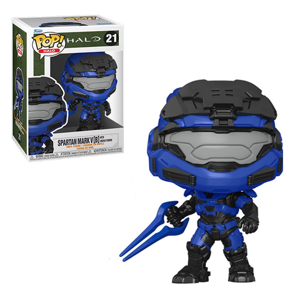 Figurine Halo Infinite - Mark V W/Blue Sword Pop 10cm