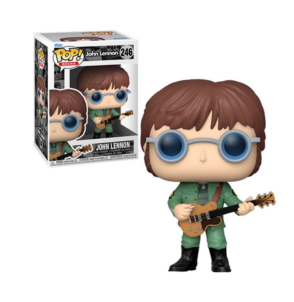 Figurine Rocks - John Lennon Military Jacket Pop 10cm