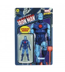 Figurine Marvel - Stealth Iron Man Legends Retro 10cm