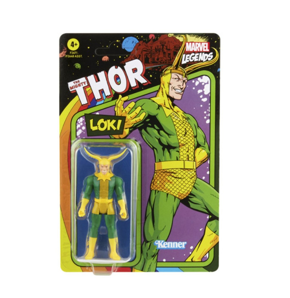 Figurine Marvel - Loki Legends Retro 10cm