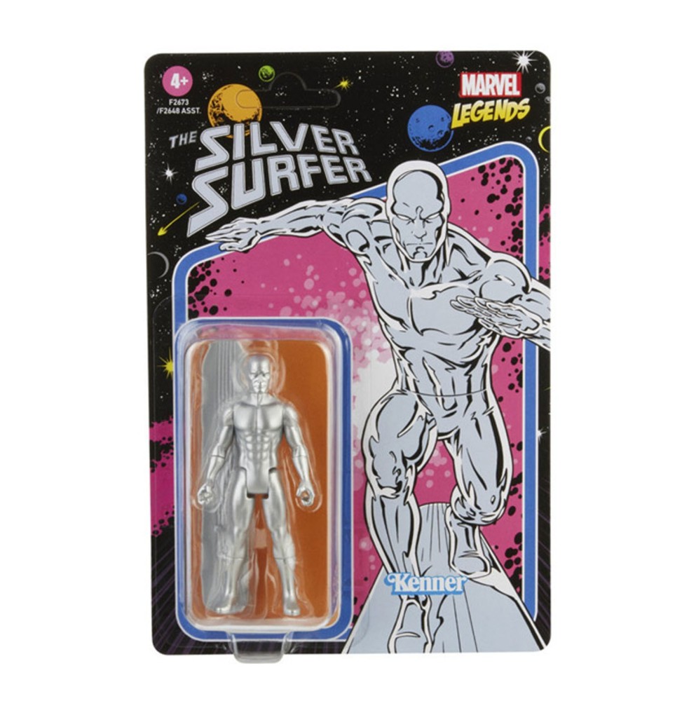 Figurine Marvel - Silver Surfer Legends Retro 10cm