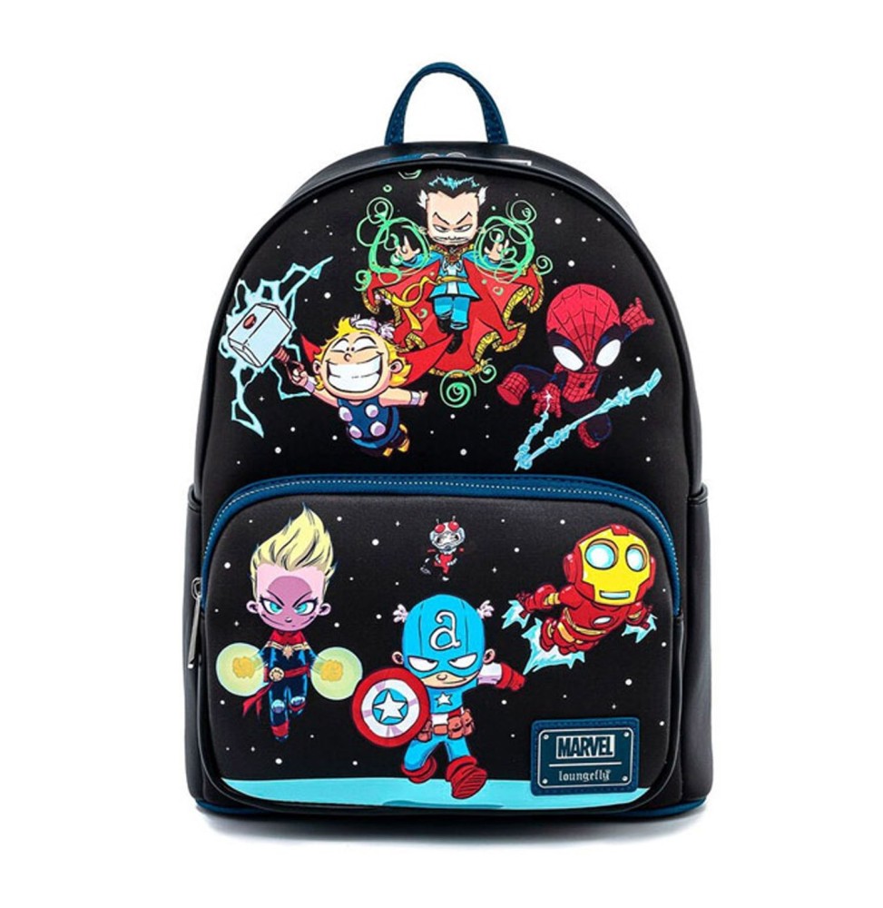 Mini Sac A Dos Marvel - Chibi Group Skottie Young