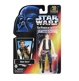 Figurine Star Wars - Han Solo Power Of The Force Exclu Hasbro Pulse 15cm