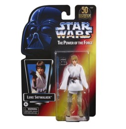 Figurine Star Wars - Luke Skywalker Power Of The Force Exclu Hasbro Pulse 15cm