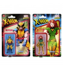 Figurine Marvel - Multipack Wolverine & Phoenix Exclu Hasbro Pulse 10cm