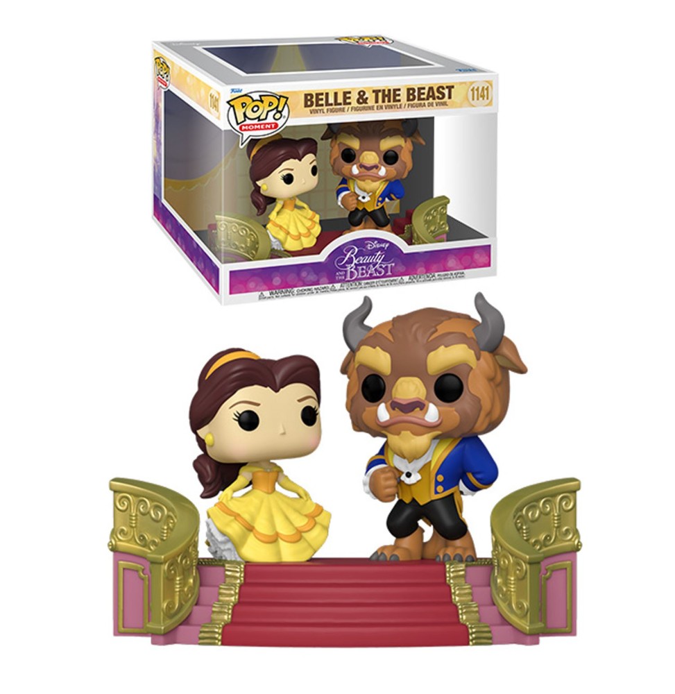 Figurine Disney Belle Et La Bête - Beauty & Beast Formal Movie Moment Pop 10cm