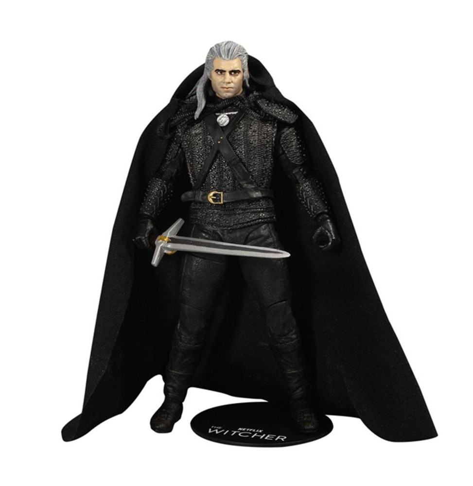 Figurine Witcher Netflix - Geralt De Riv 18cm