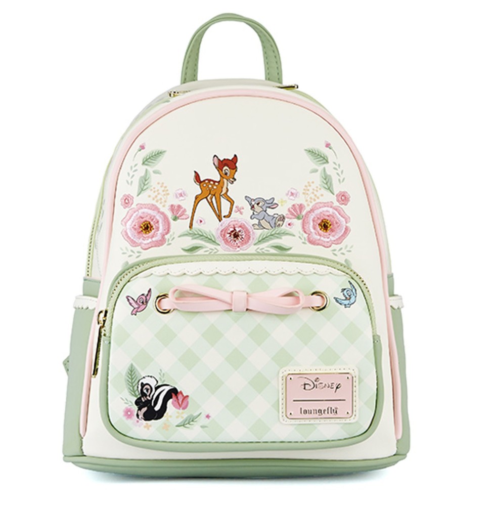 Mini Sac A Dos Disney - Bambi Spring Time Gingham