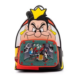 Mini Sac A Dos Disney - Villains Scene Series Queen Of Hearts