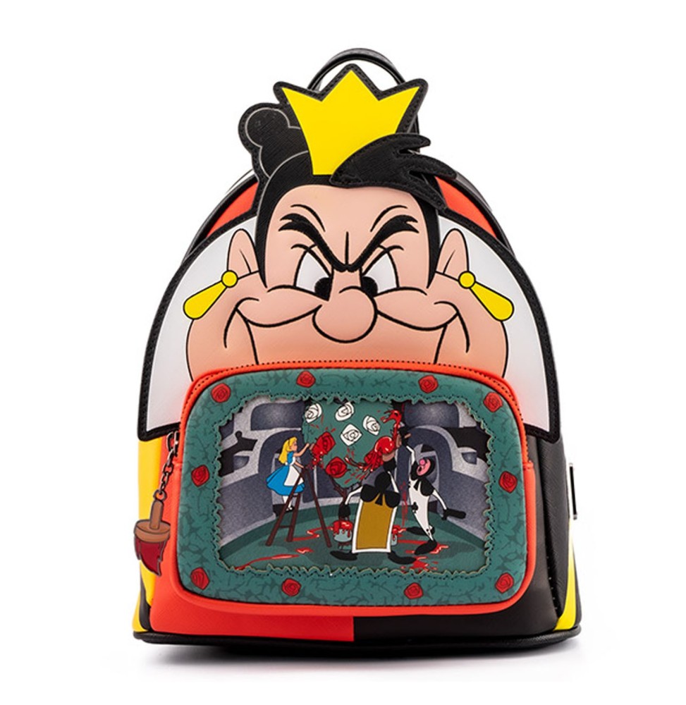 Mini Sac A Dos Disney - Villains Scene Series Queen Of Hearts