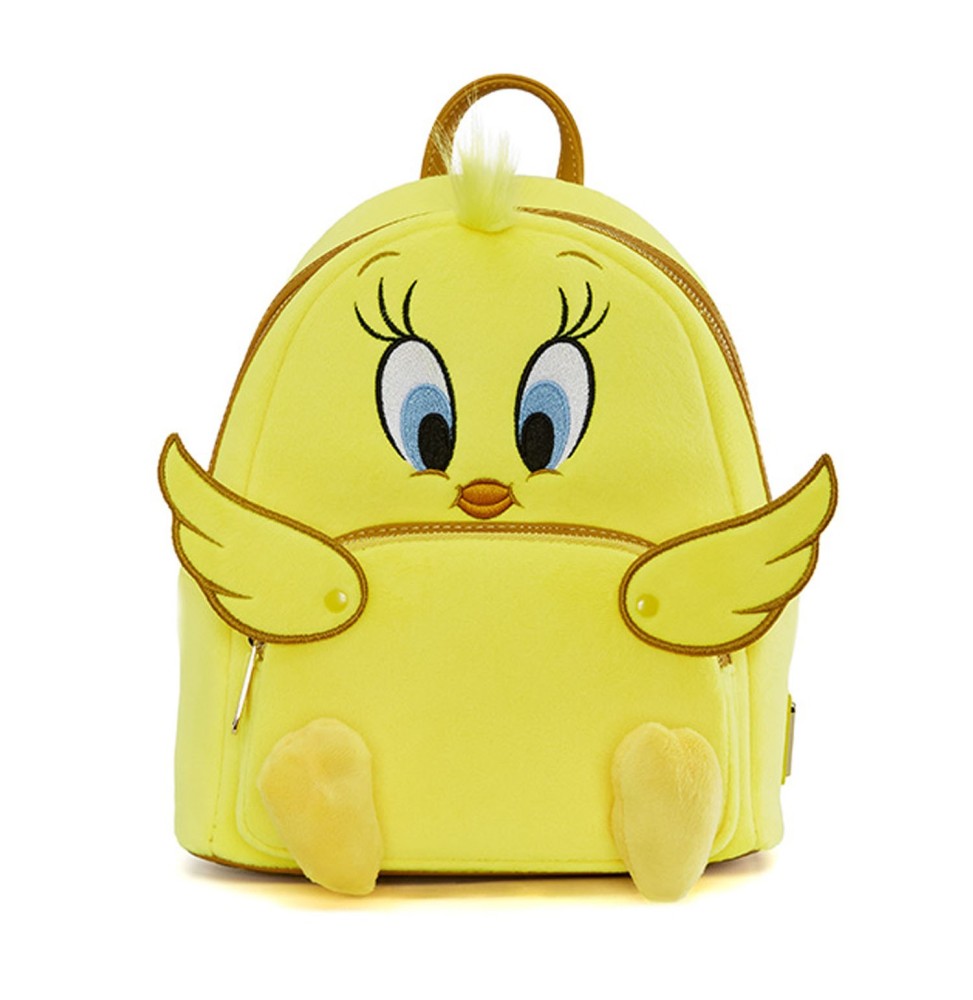 Mini Sac A Dos Looney Tunes - Tweety / Titi Plush