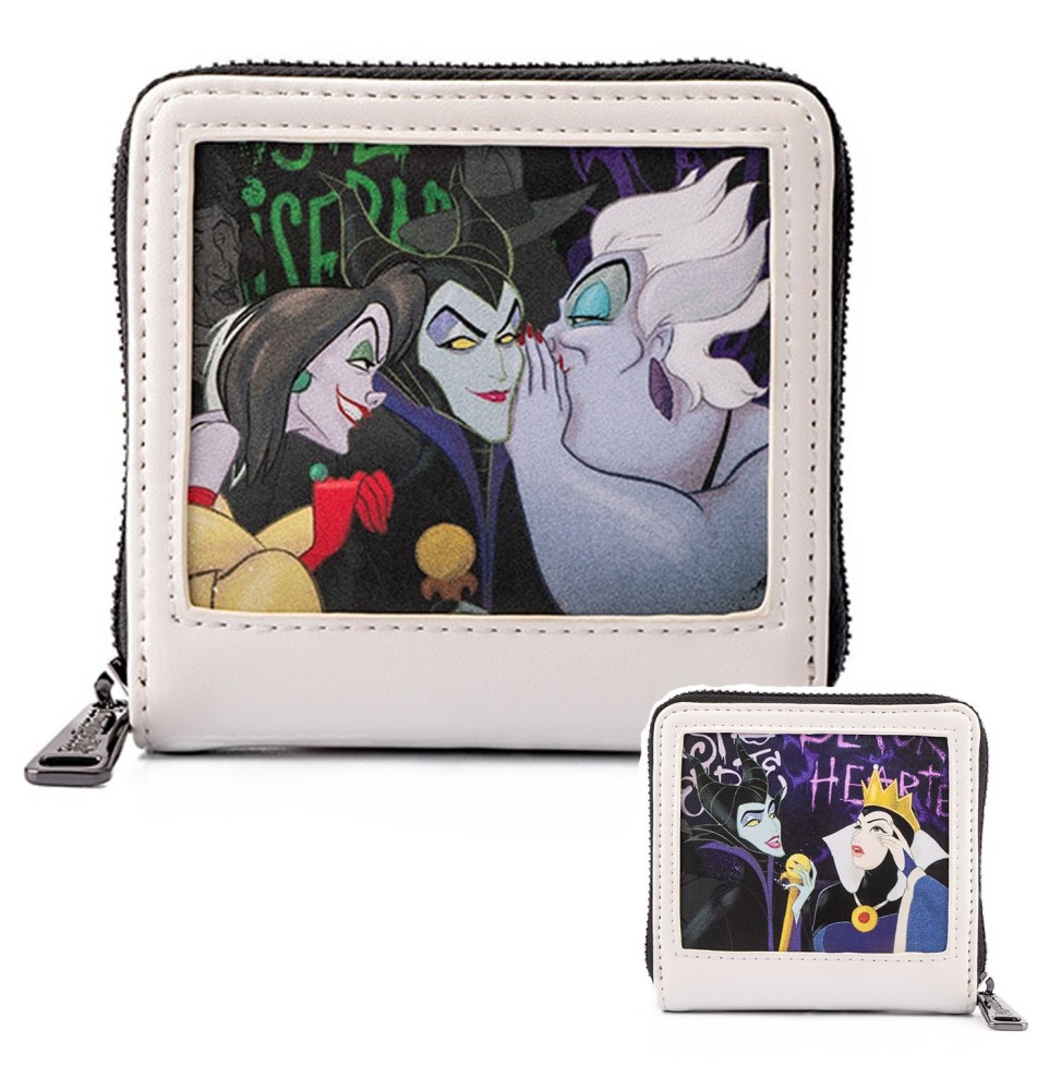 Portefeuille Disney - Villains Club Polaroid