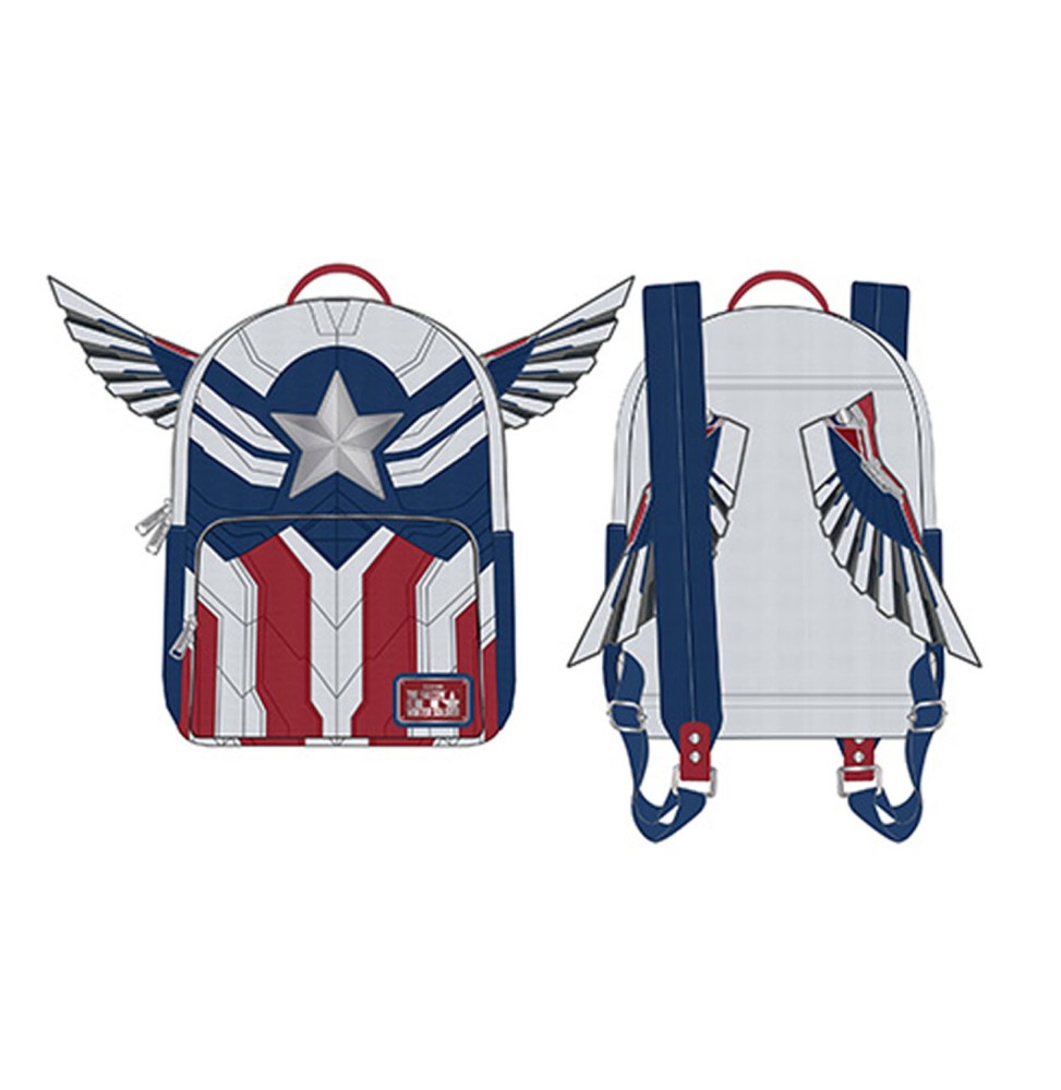 Mini Sac A Dos Marvel - Falcon Captain America Cosplay