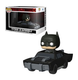 Figurine DC Batman 2022 - Batman In Batmobile Pop Ride 15cm