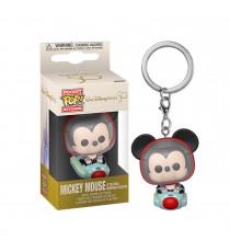 Porte Clé Disney - Walt Disney World 50Th Mickey Space Mountain Pocket Pop 4cm