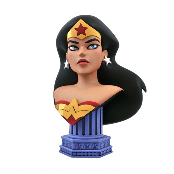 Buste DC Justice League Animated - Wonder Woman Legends 3D 25cm