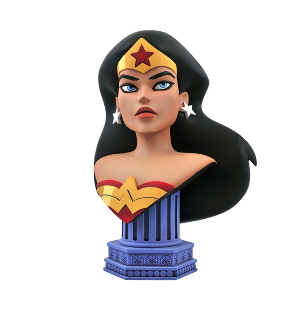 Buste DC Justice League Animated - Wonder Woman Legends 3D 25cm