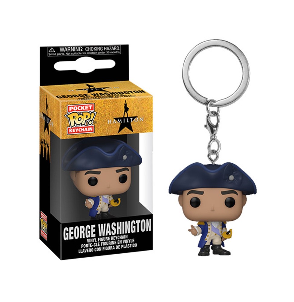 Porte Clé Hamilton - George Washington Pocket Pop 4cm