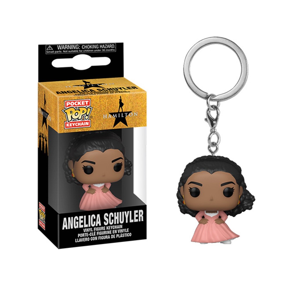 Porte Clé Hamilton - Hamilton Angelica Pocket Pop 4cm