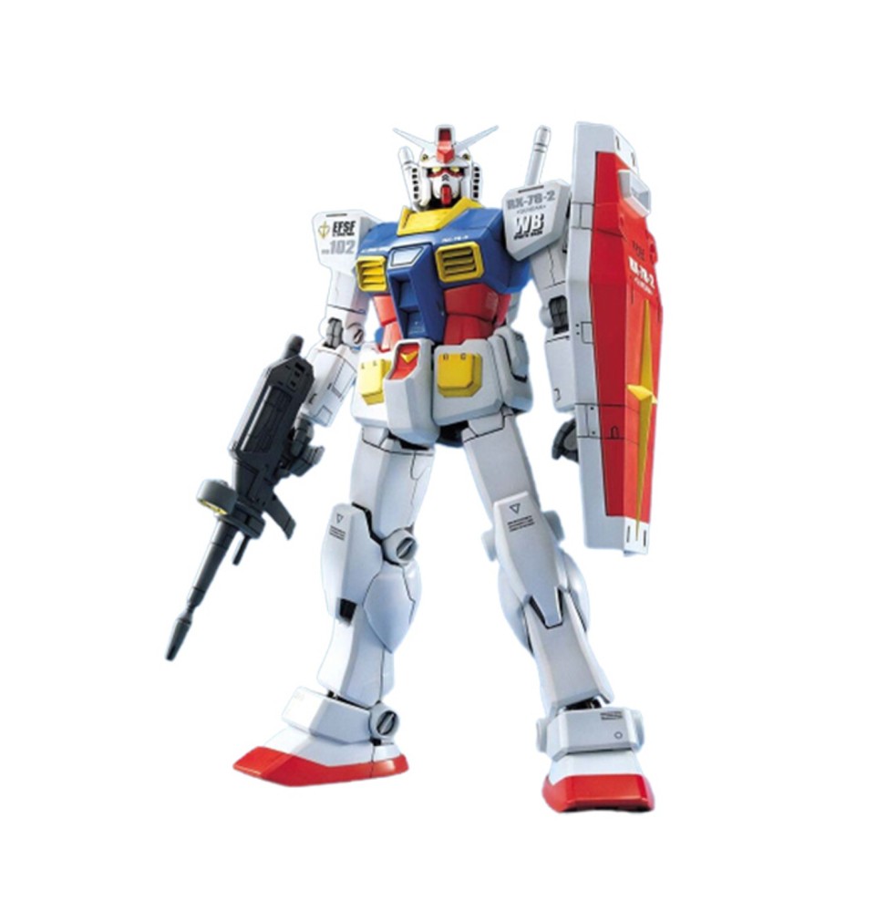 Maquette Gundam - Rx-78 Gundam Ver 1.5 Gunpla MG 1/100 18cm