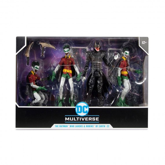 Figurine DC Multiverse Batman - Who Laughs With Robins Of Earth 18cm