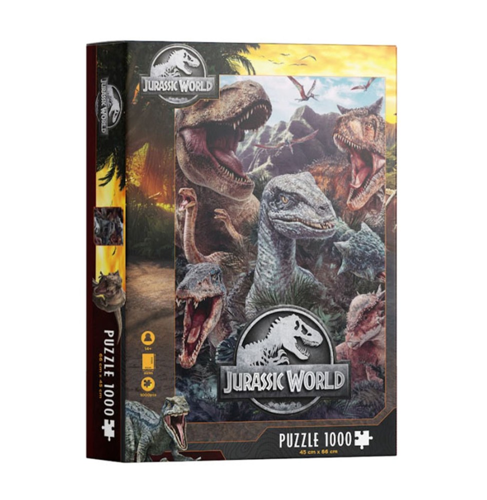 Puzzle Jurassic World - Poster Compo Various 1000Pcs