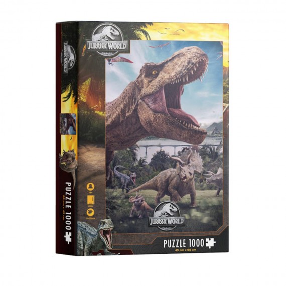 Puzzle Jurassic World - Rex Compo Various 1000Pcs