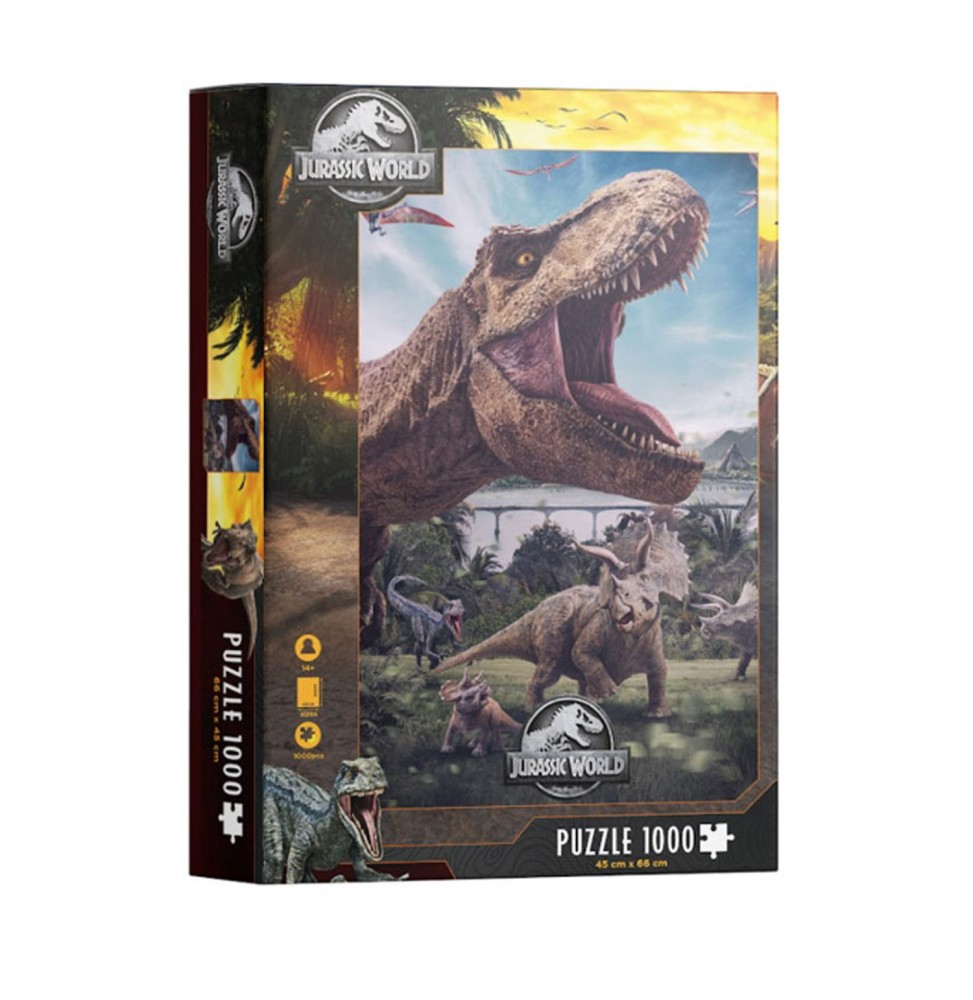 Puzzle Jurassic World - Rex Compo Various 1000Pcs