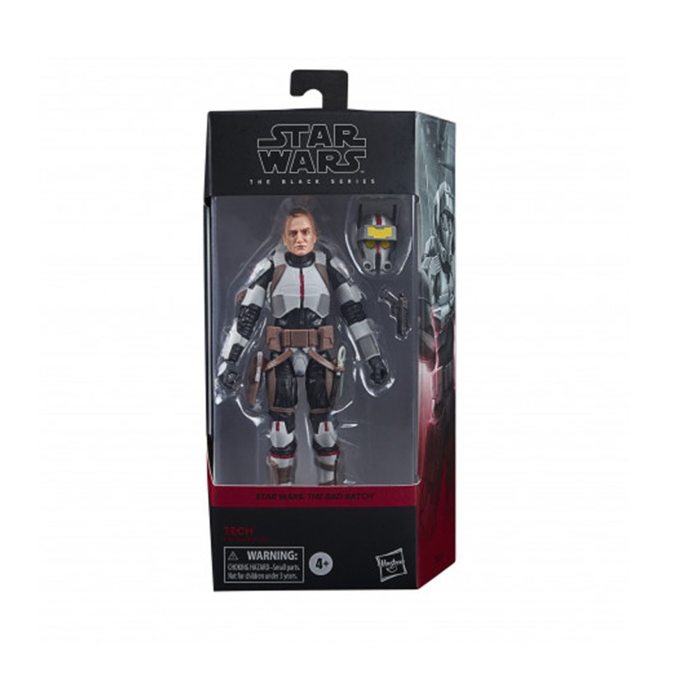 Figurine Star Wars Bad Batch - Tech Black Series 15cm