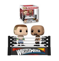 Figurine WWE - Cena Vs Rock 2012 Moment Pop 10cm