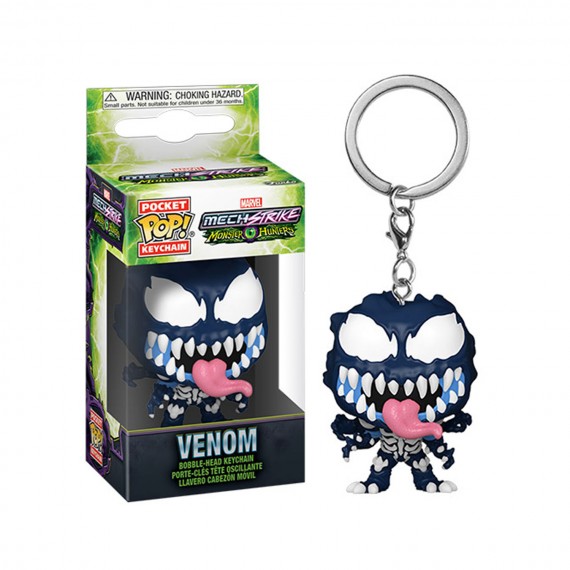 Porte Clé Marvel Monster Hunters - Venom Pocket Pop 4cm