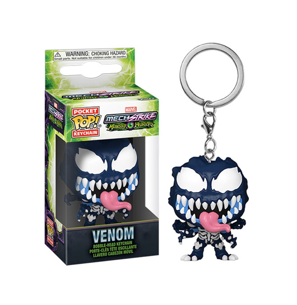 Porte Clé Marvel Monster Hunters - Venom Pocket Pop 4cm