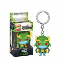 Porte Clé Marvel Monster Hunters - Loki Pocket Pop 4cm