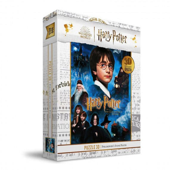 Puzzle Harry Potter - Philosopher's Stone Effet 3D 100Pcs