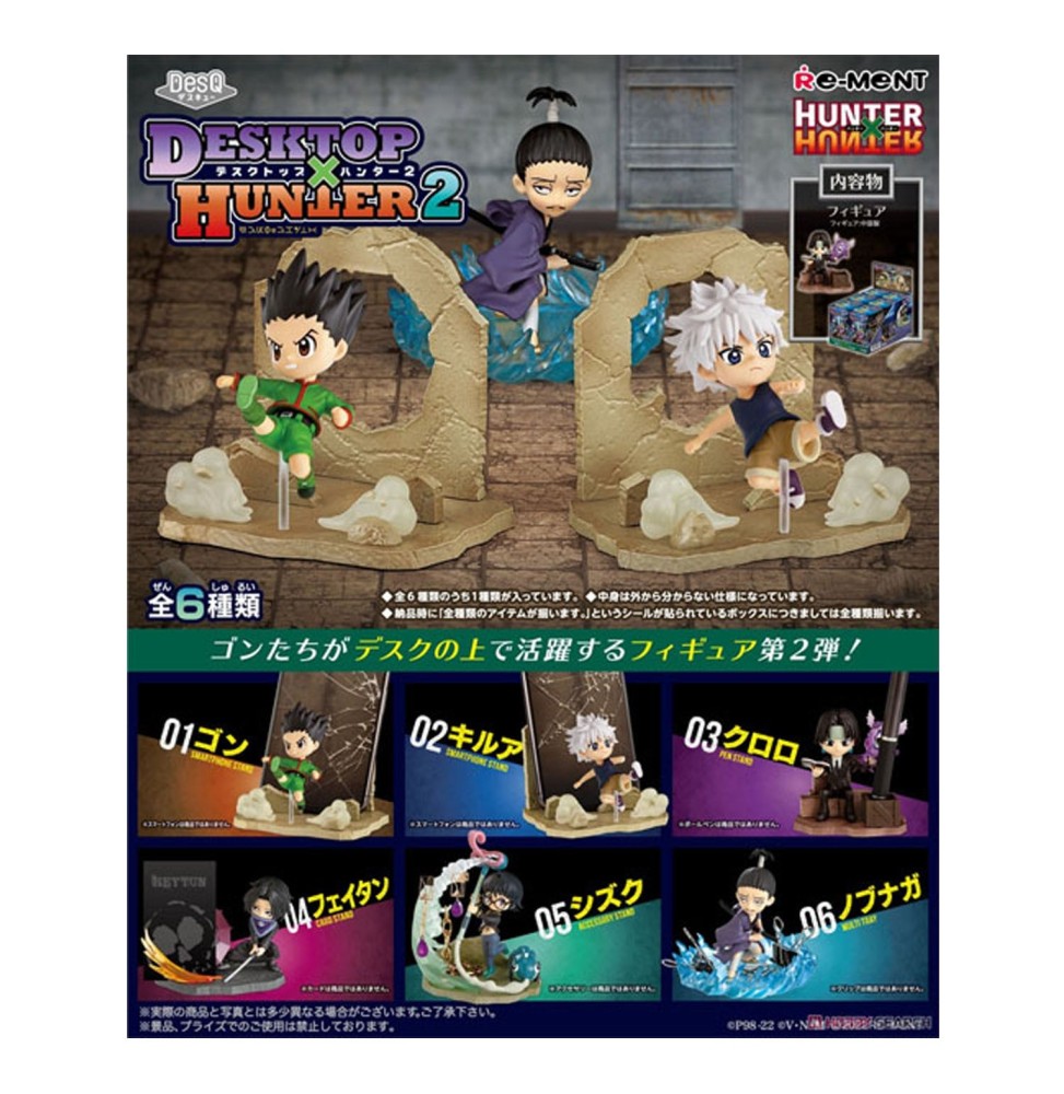 Boite De 6 Figurines Desktop Hunter X Hunter 2