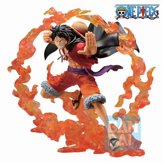 Figurine One Piece - Luffy Ichibansho Duel Memories 12cm