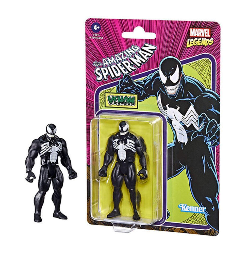 Figurine Marvel Legends - Retro Venom 10cm