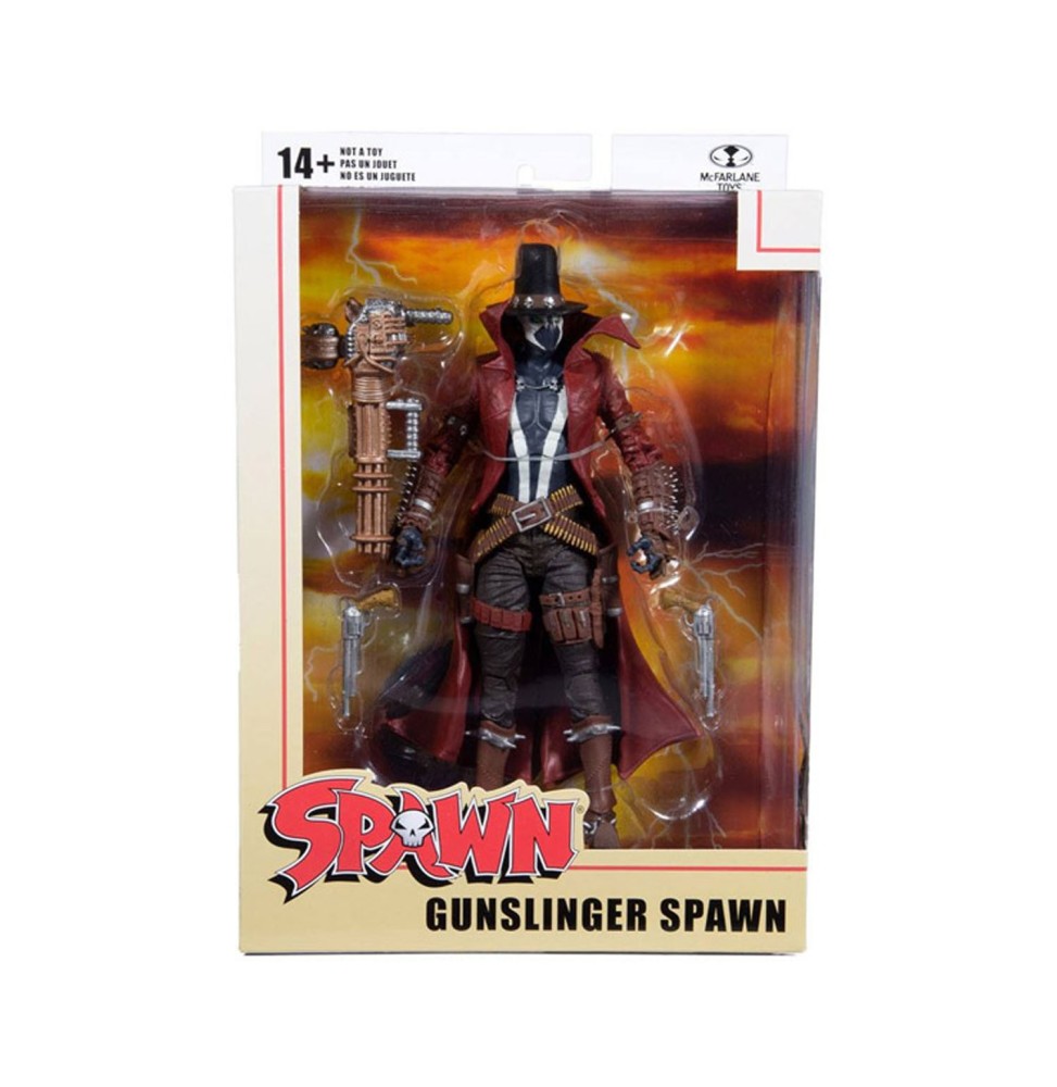 Figurine Spawn - Gunslinger Gatling Gun Spawn 18cm