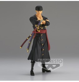 Figurine One Piece - Roronoa Zoro DXF Grandline Series Wanokuni Vol 5 17cm