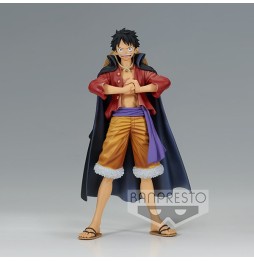 Figurine One Piece - Luffy DXF Grandline Series Wanokuni Vol 4 16cm