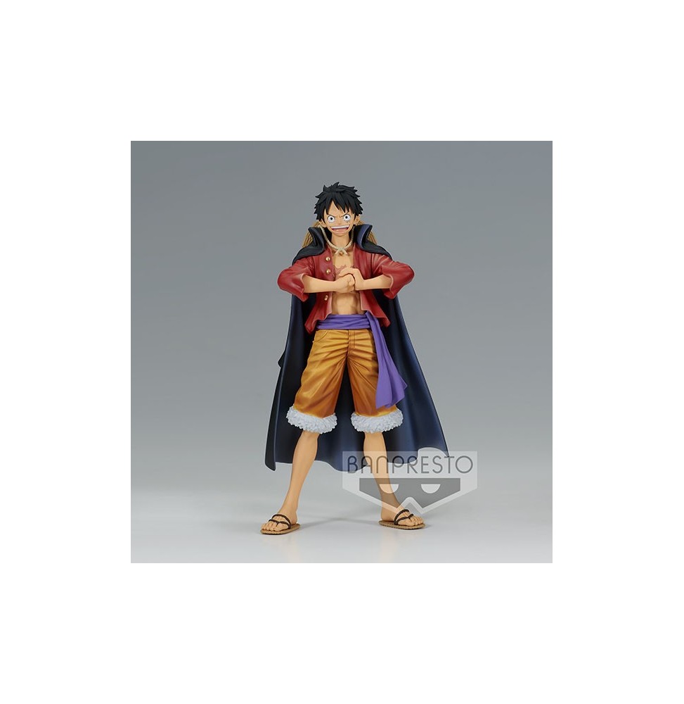 Figurine One Piece - Luffy DXF Grandline Series Wanokuni Vol 4 16cm