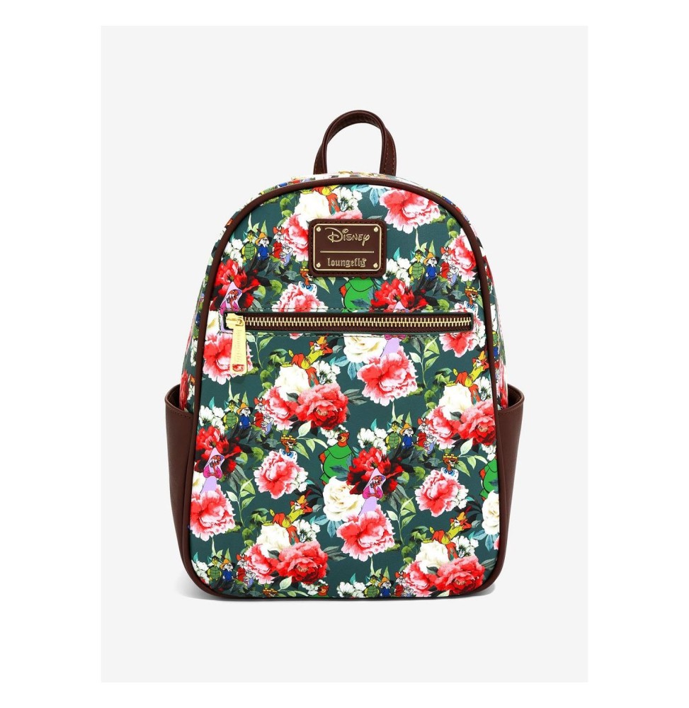 Mini Sac A Dos Disney - Robin Des Bois Floral Exclu