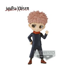 Figurine Jujutsu Kaisen - Yuji Itadori Q Posket Petit Vol 1 7cm