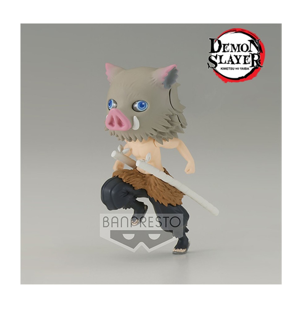 Figurine Demon Slayer Kimetsu No Yaiba - Inosuke Hashibira Q Posket Petit 7cm